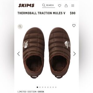 SKIMS X THE NORTH FACE THERMOBALL TRACTION MULE V